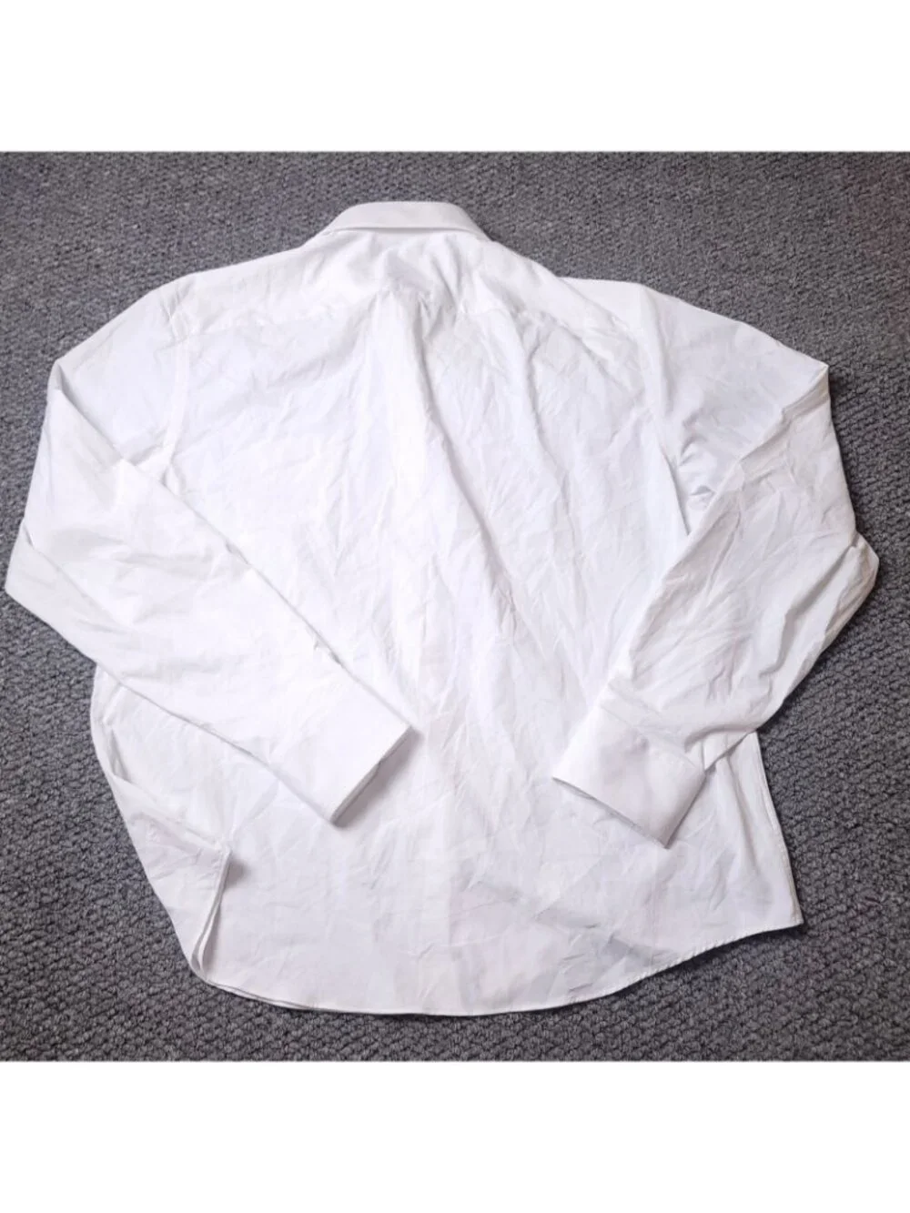 UNTUCKit Gironde Shirt Mens M Medium Relaxed White Button Long Sleeve